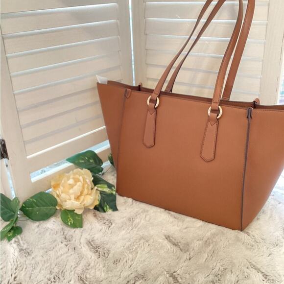 Jet Set Large NEW Crossgrain Leather Top-Zip Tote Bag - Picture 4 of 9